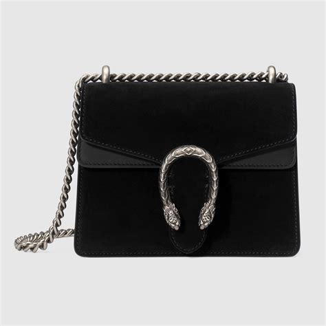 gucci dionysus black suede mini|Gucci dionysus mini.